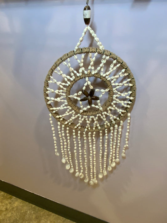 Round Shell Wall Hanging