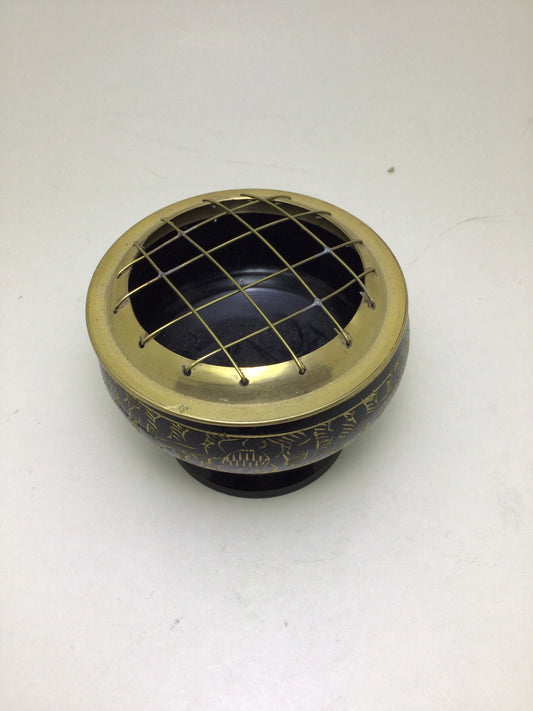 Black Brass Incense Burner