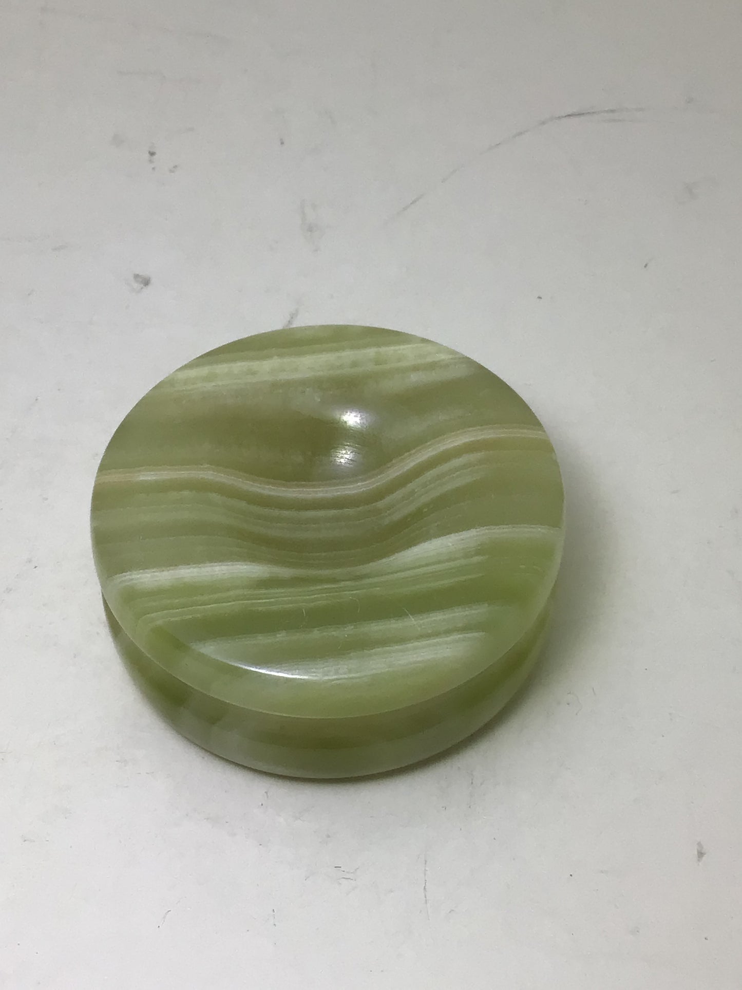 Green Onyx Sphere Stand