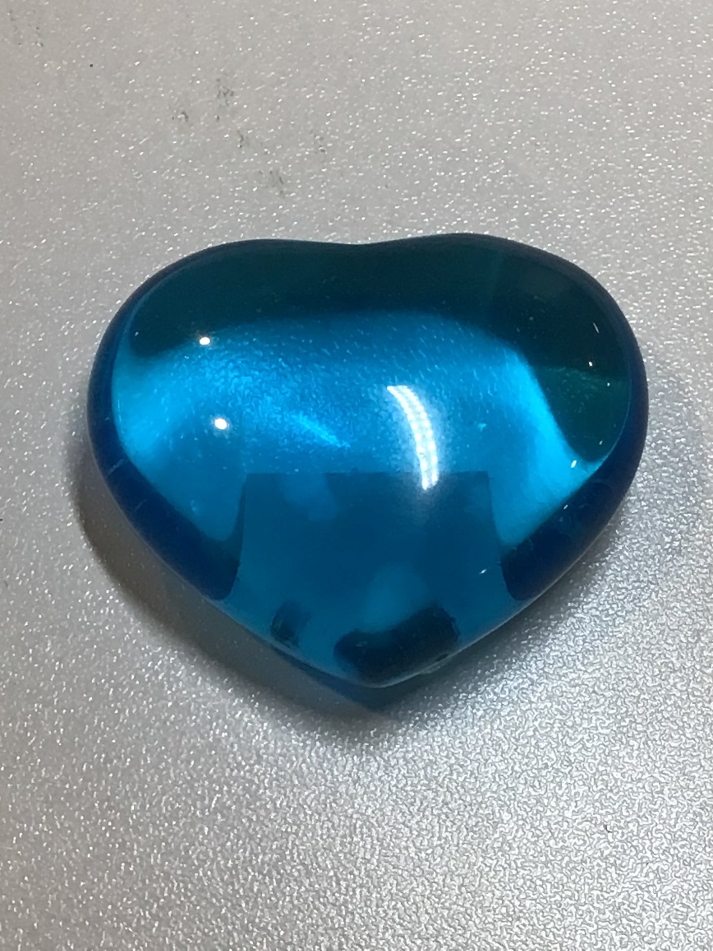 Blue Obsidian Heart