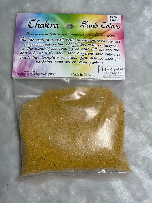 Yellow Sand for Charcoal