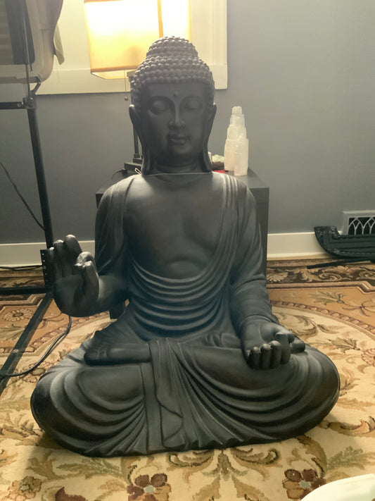 Bronzed Buddha Statue