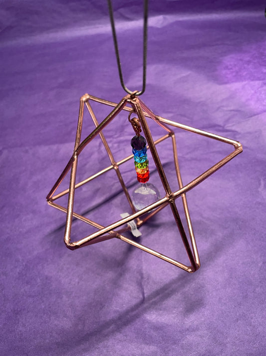 Copper Energizing Merkaba