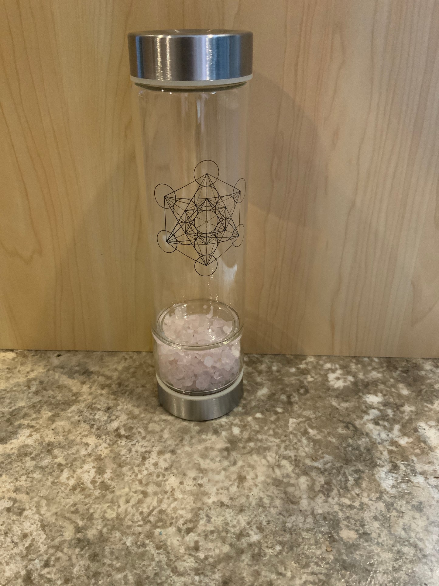 Zenature Crystal Infuser Water Bottle