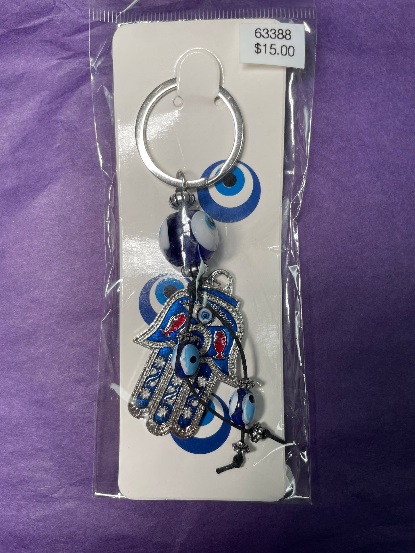 Evil Eye Protection Key Chain