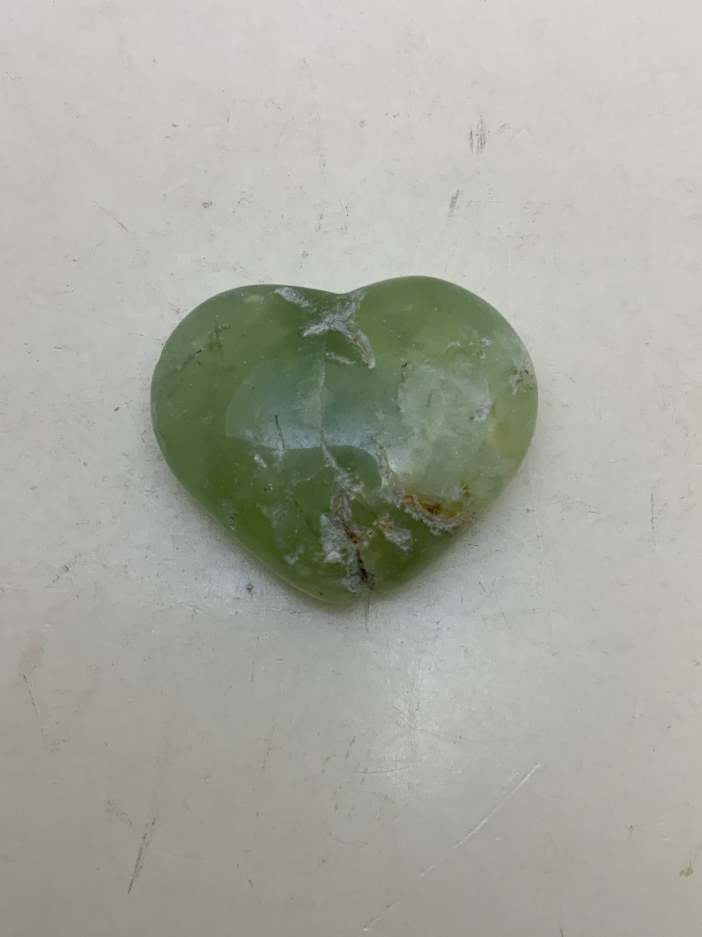Prehnite Heart