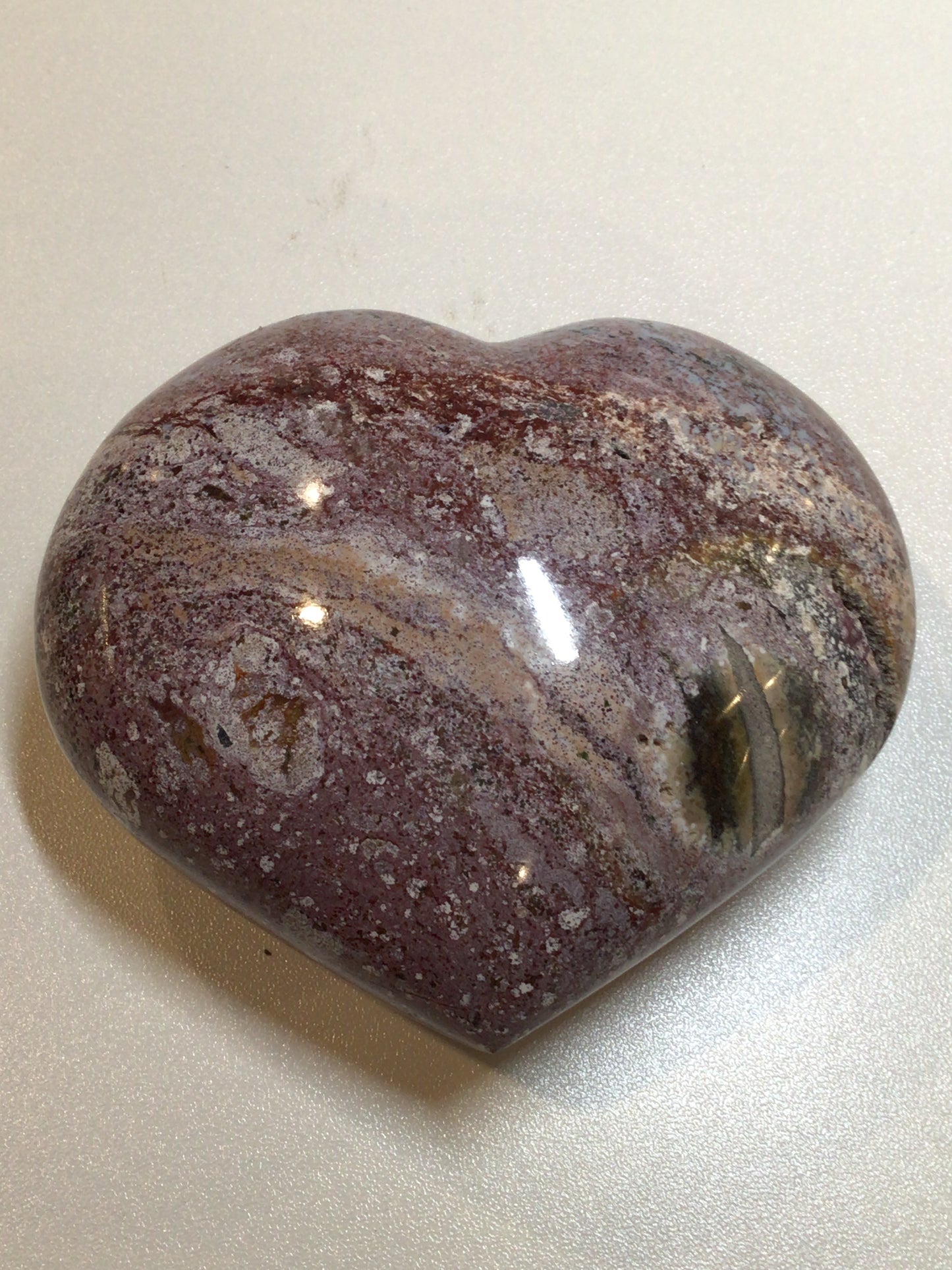Ocean Jasper Heart
