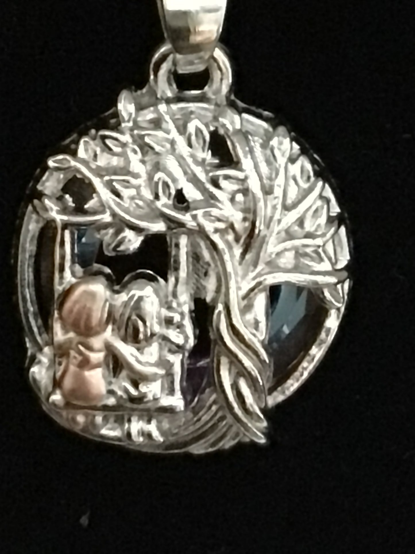 Tree Swing Pendant on Chain