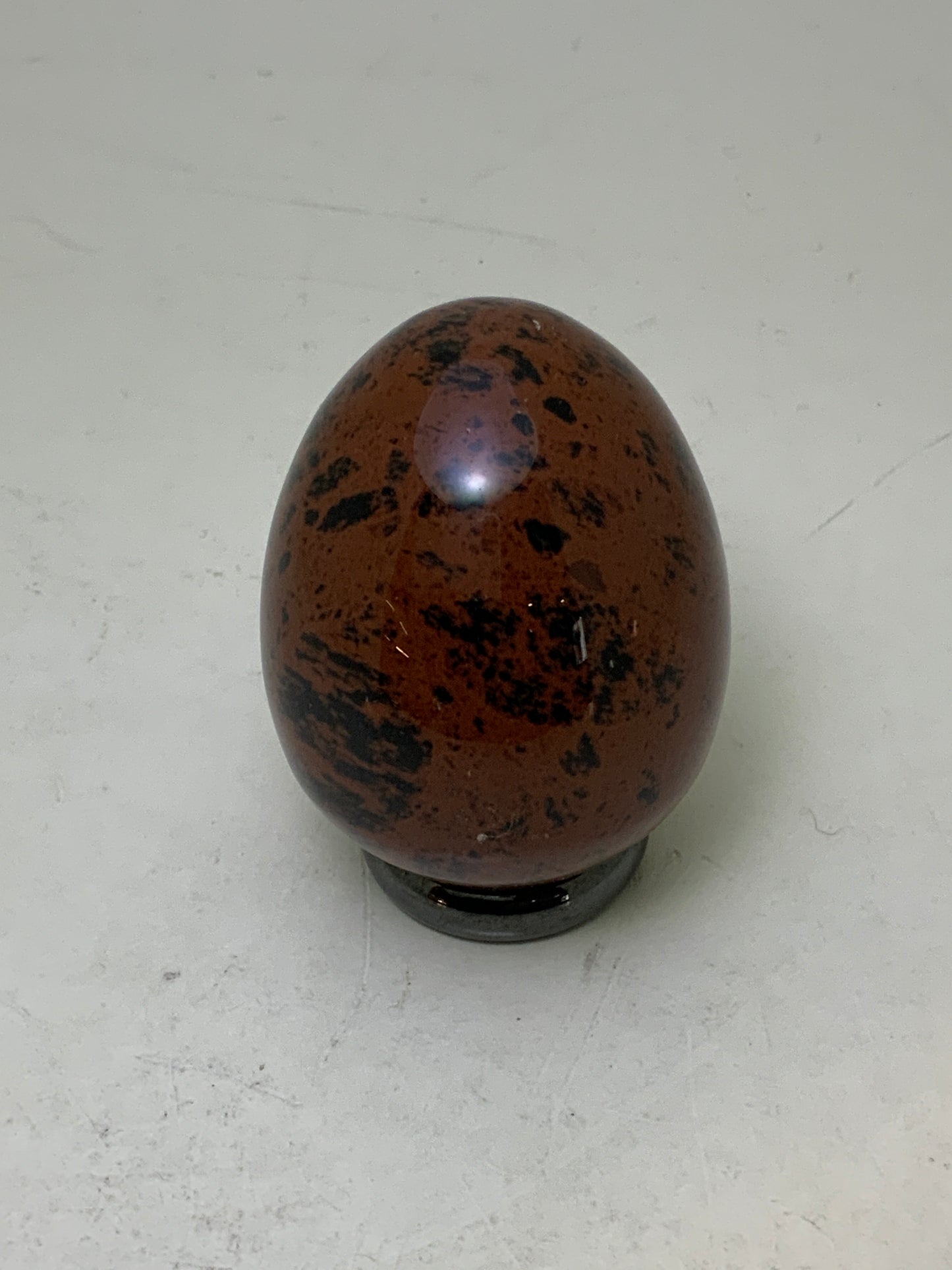 Mahogany Obsidian Egg