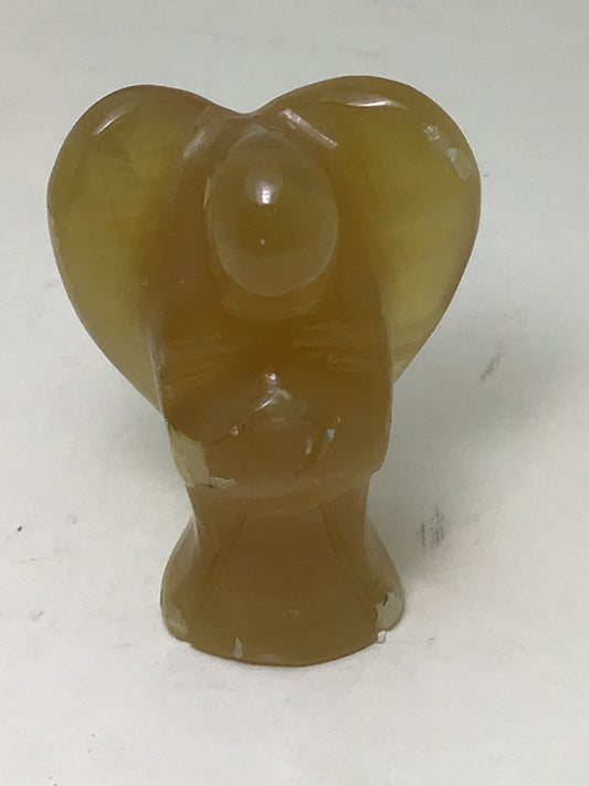 Honey Calcite Angel