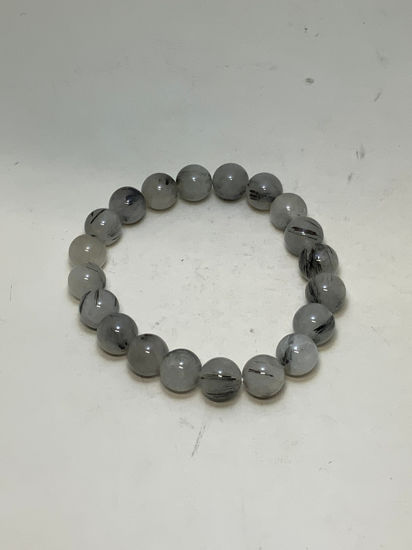 Tourmalized Quartz Bracelet