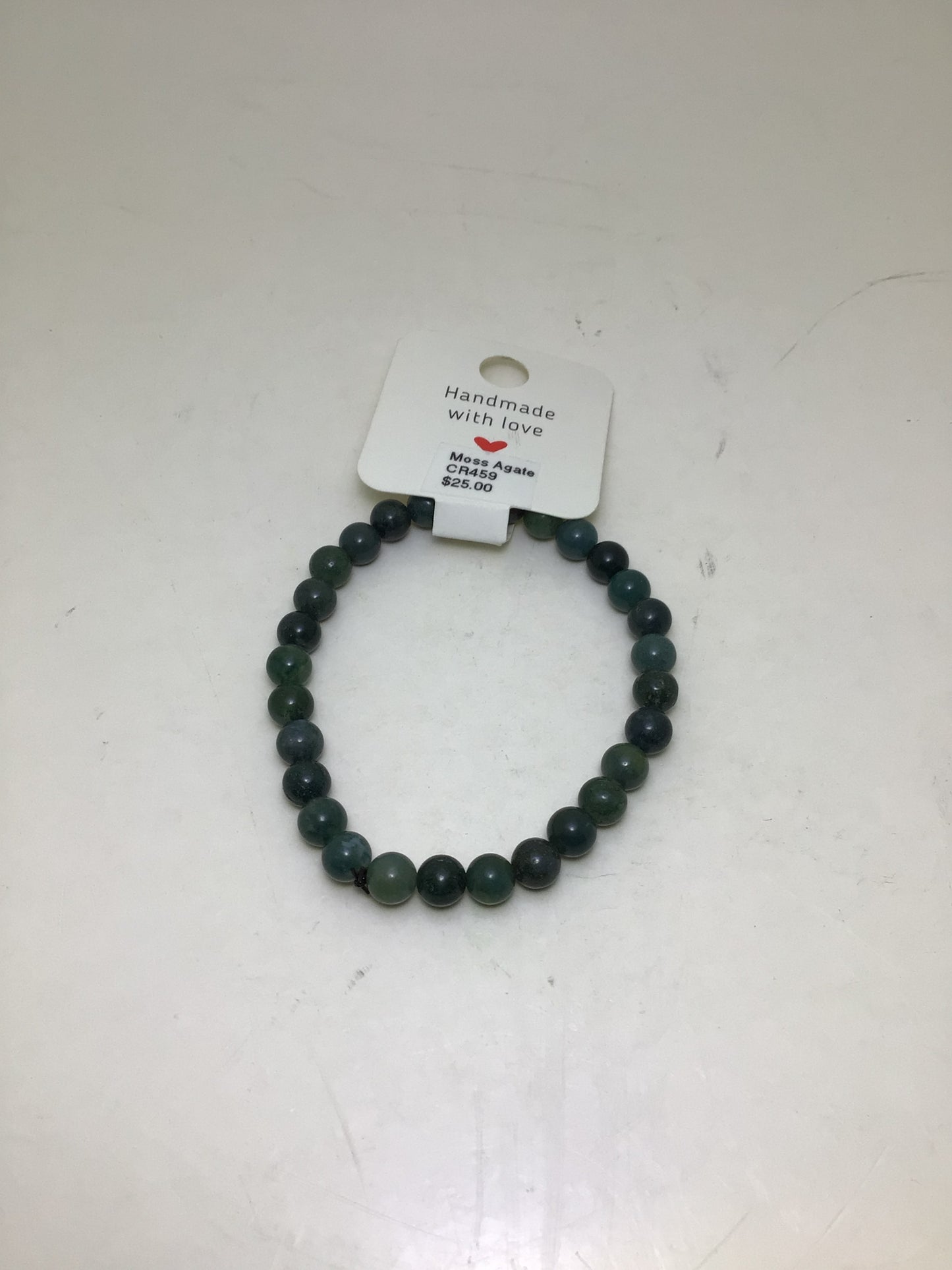 Green Moss Agate Bracelet