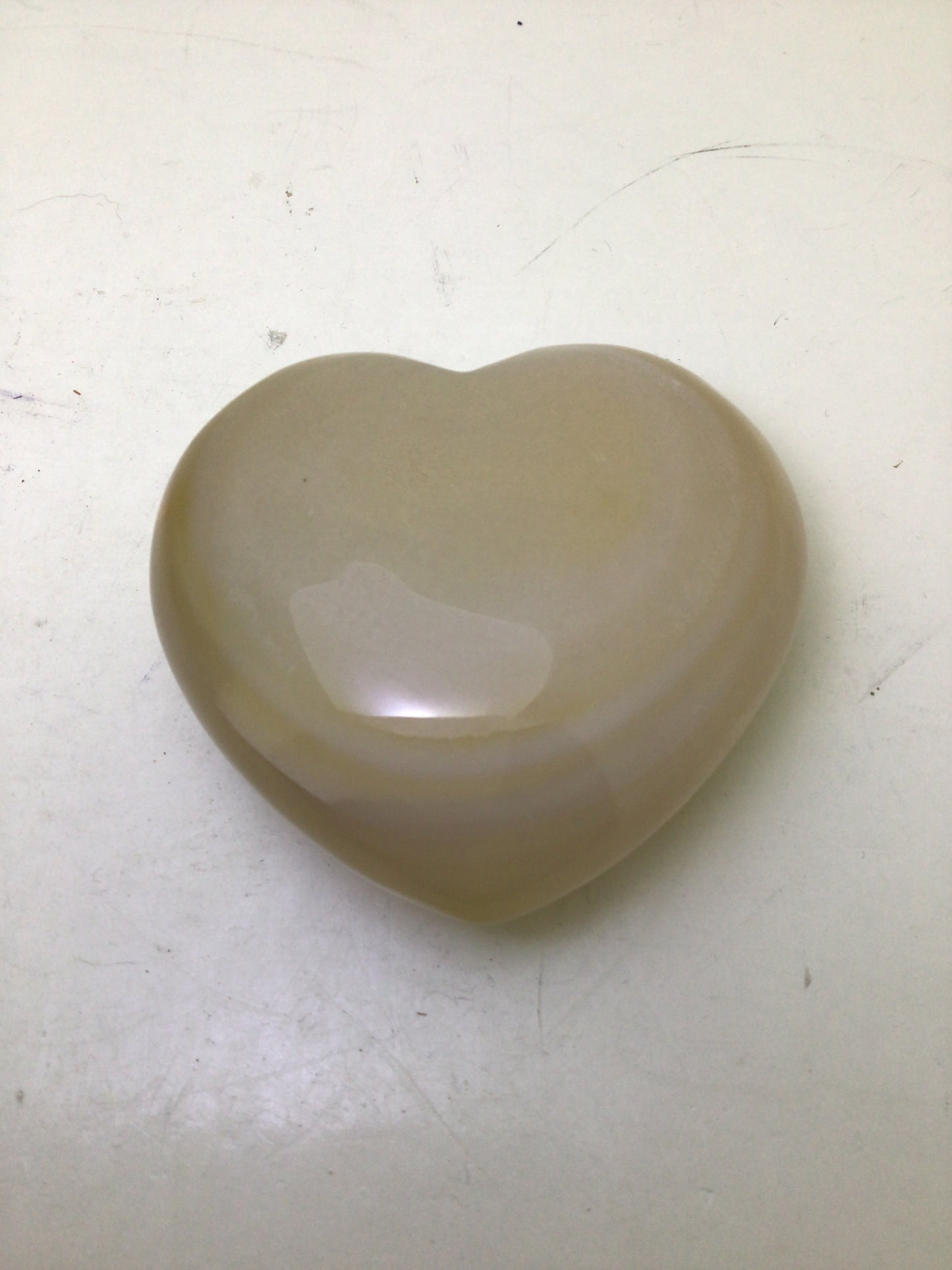 Flower Agate Heart