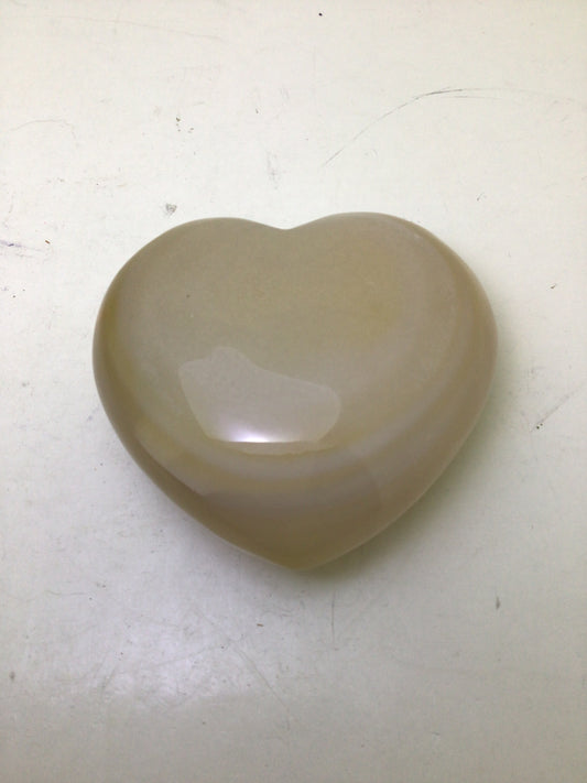Flower Agate Heart