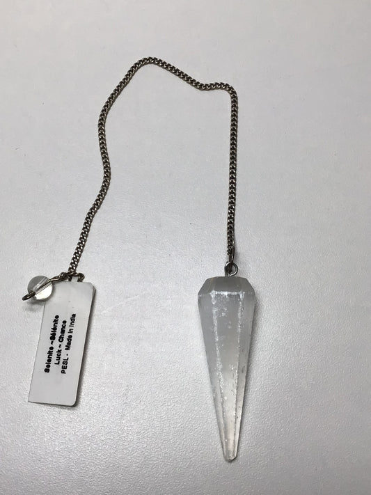 Selenite Pendulum