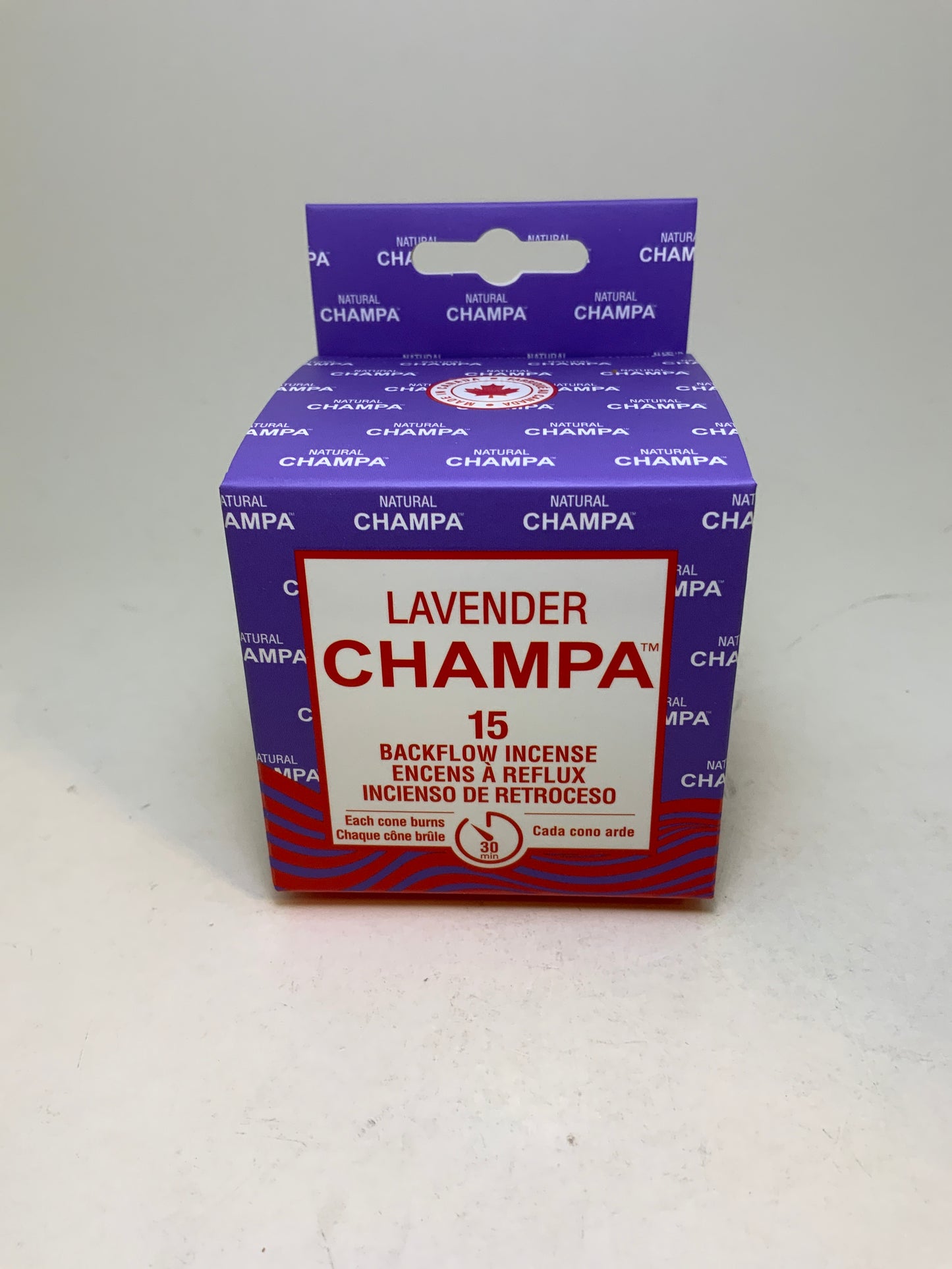 Natural Champa Backflow Incense Cones
