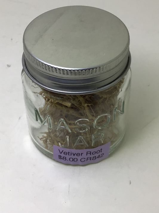 Vetiver Root Herb Jar