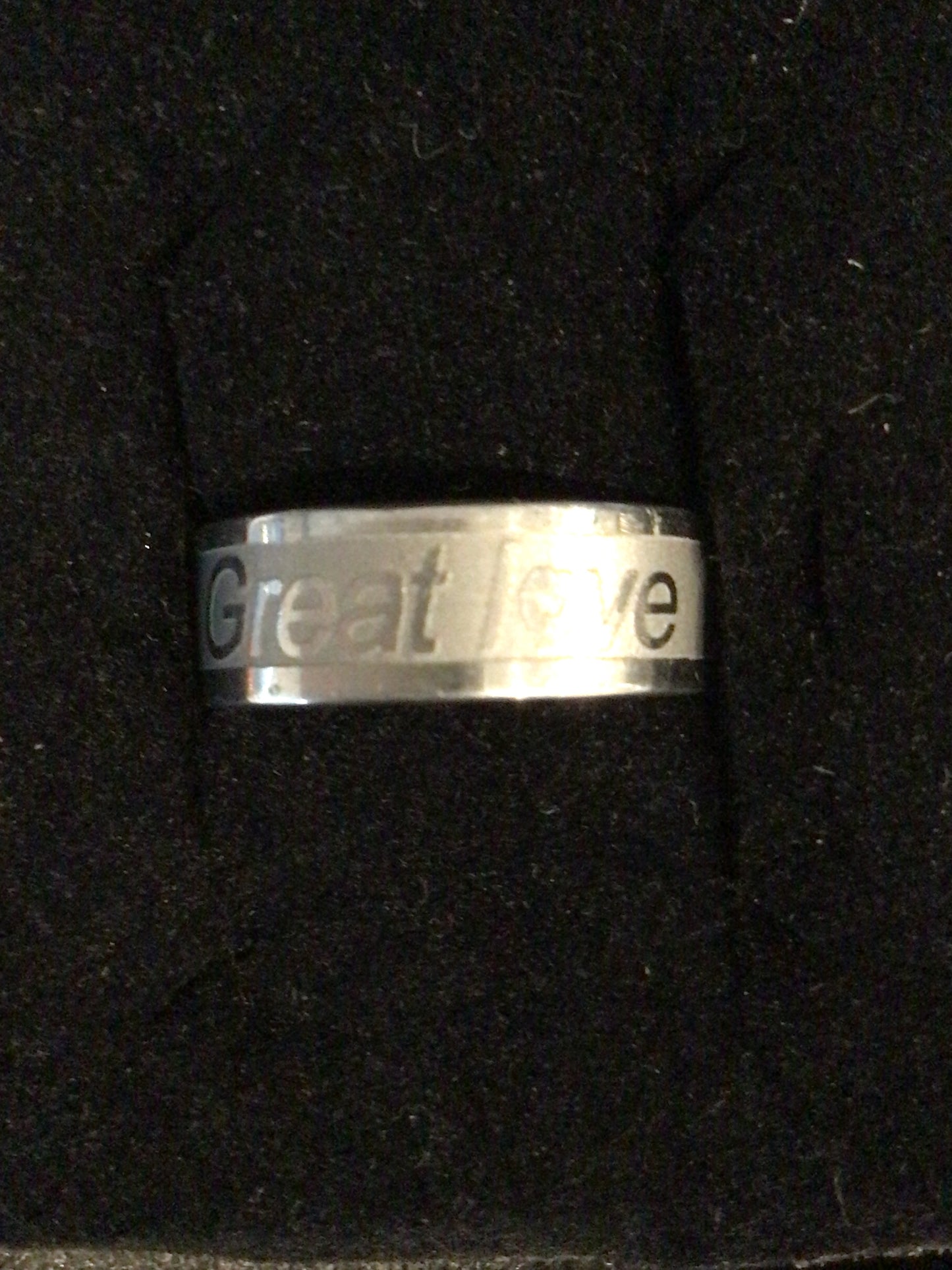 Stainless Steel Band Ring