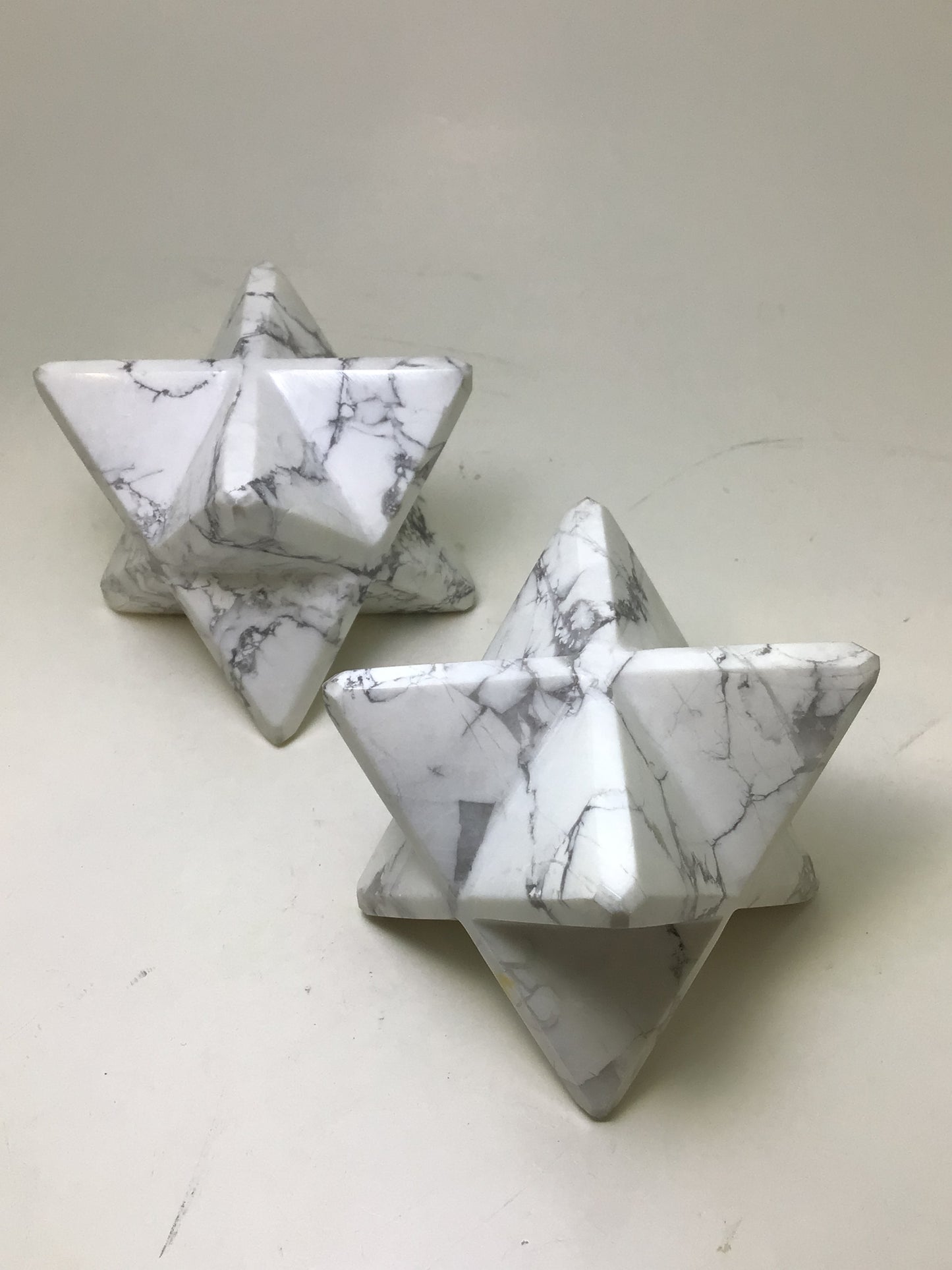 Howlite Merkaba