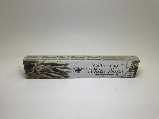 White Sage Green Tree Incense Sticks