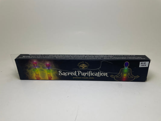 Sacred Purification Green Tree Incense Sticks