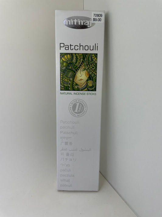 Patchouli Nitiraj Incense Sticks