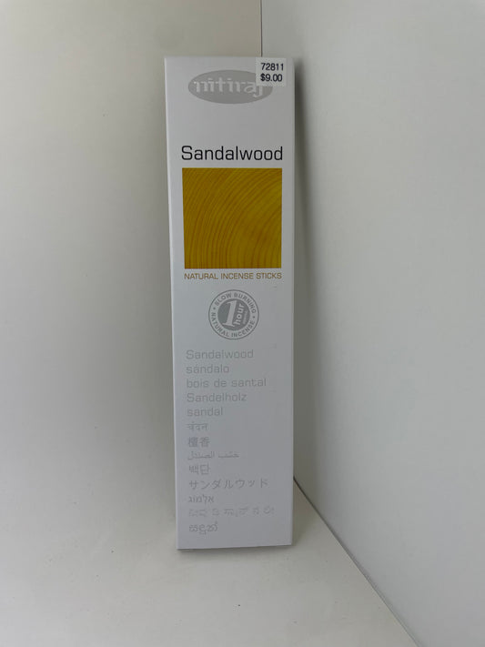 Sandalwood Nitiraj Incense Sticks
