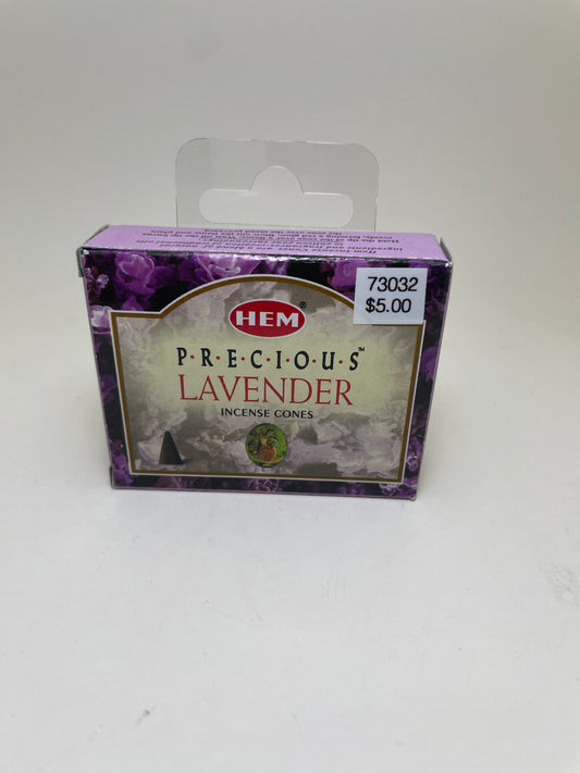 Lavender Hem Incense Cones