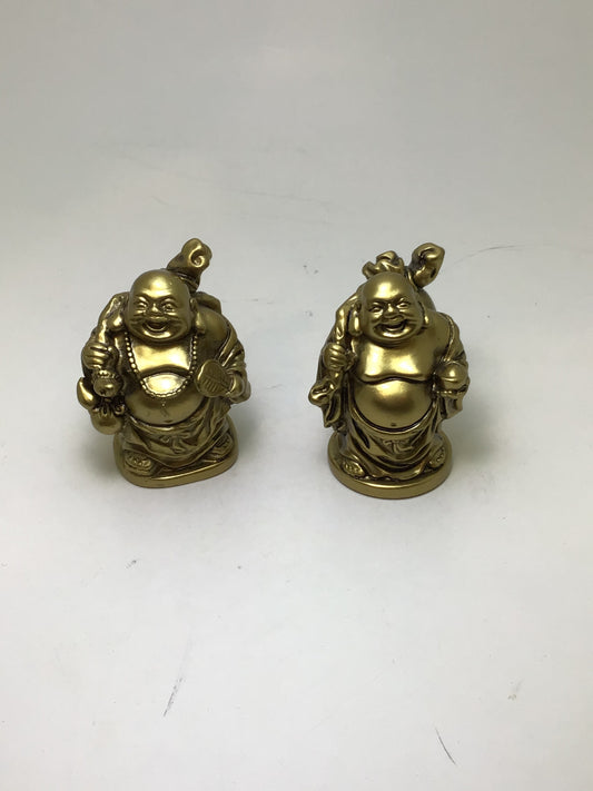 2" Gold Buddha