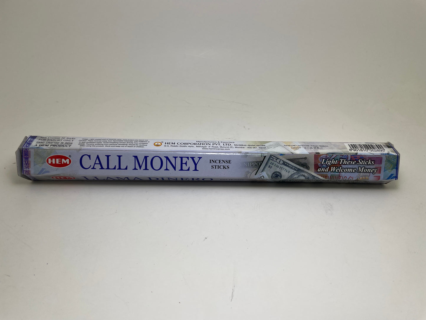 Call Money Hem Incense Sticks