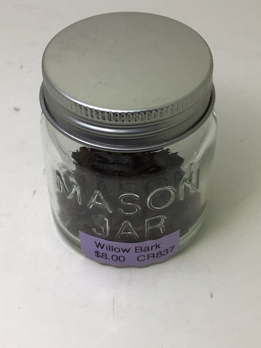 Willow Bark Herb Jar