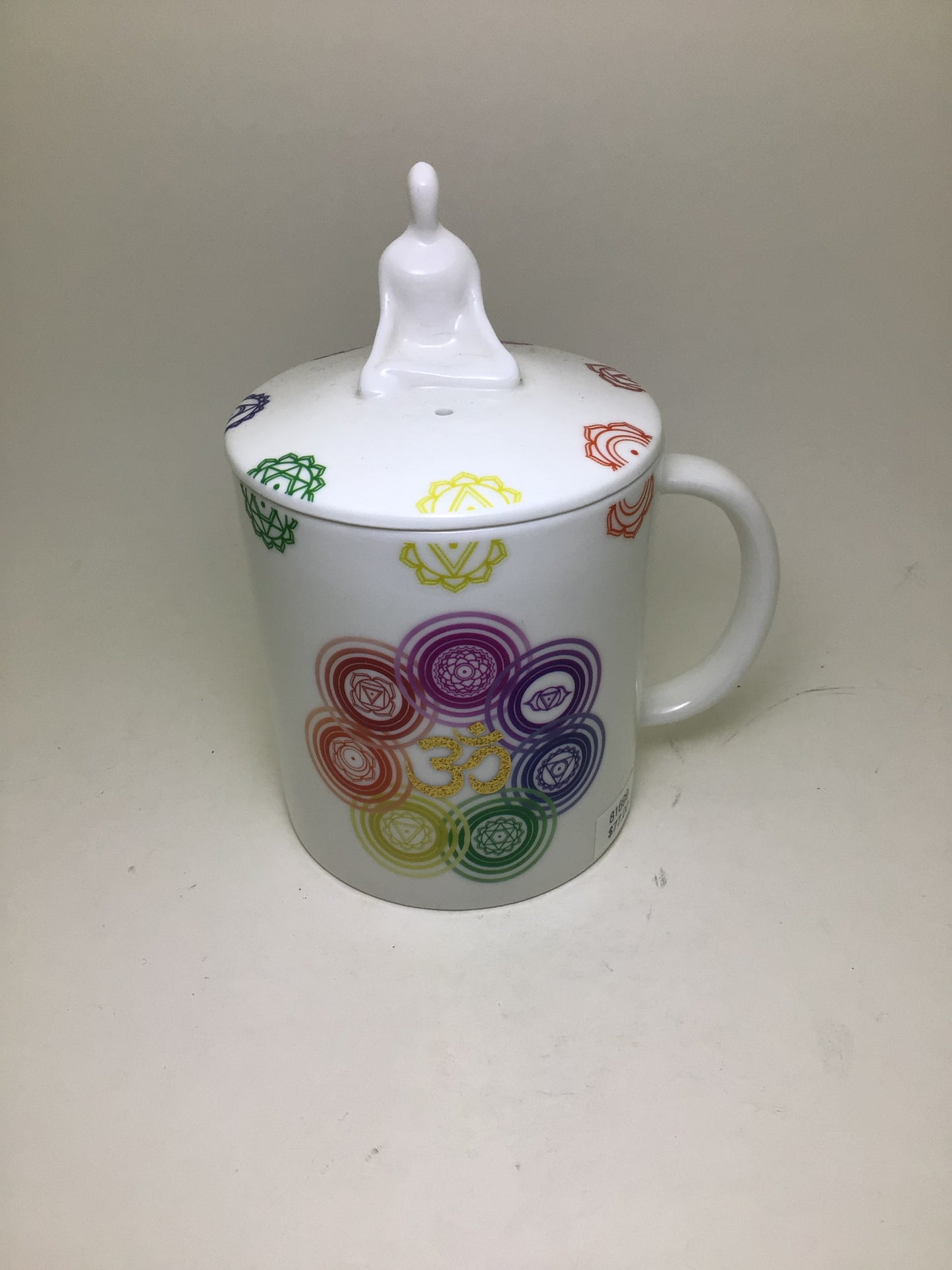 Chakra Gemstone Candle Coffee Mug