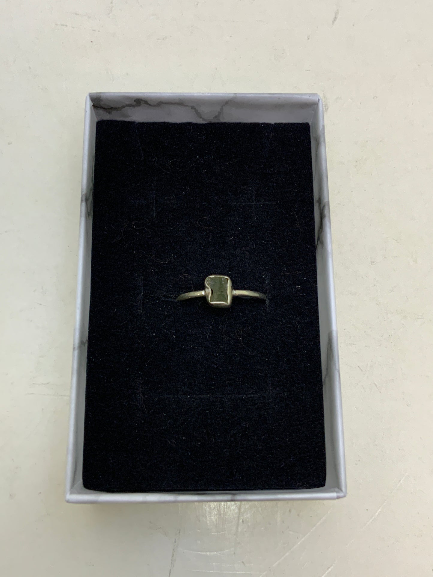 Moldavite Sterling Silver Rings