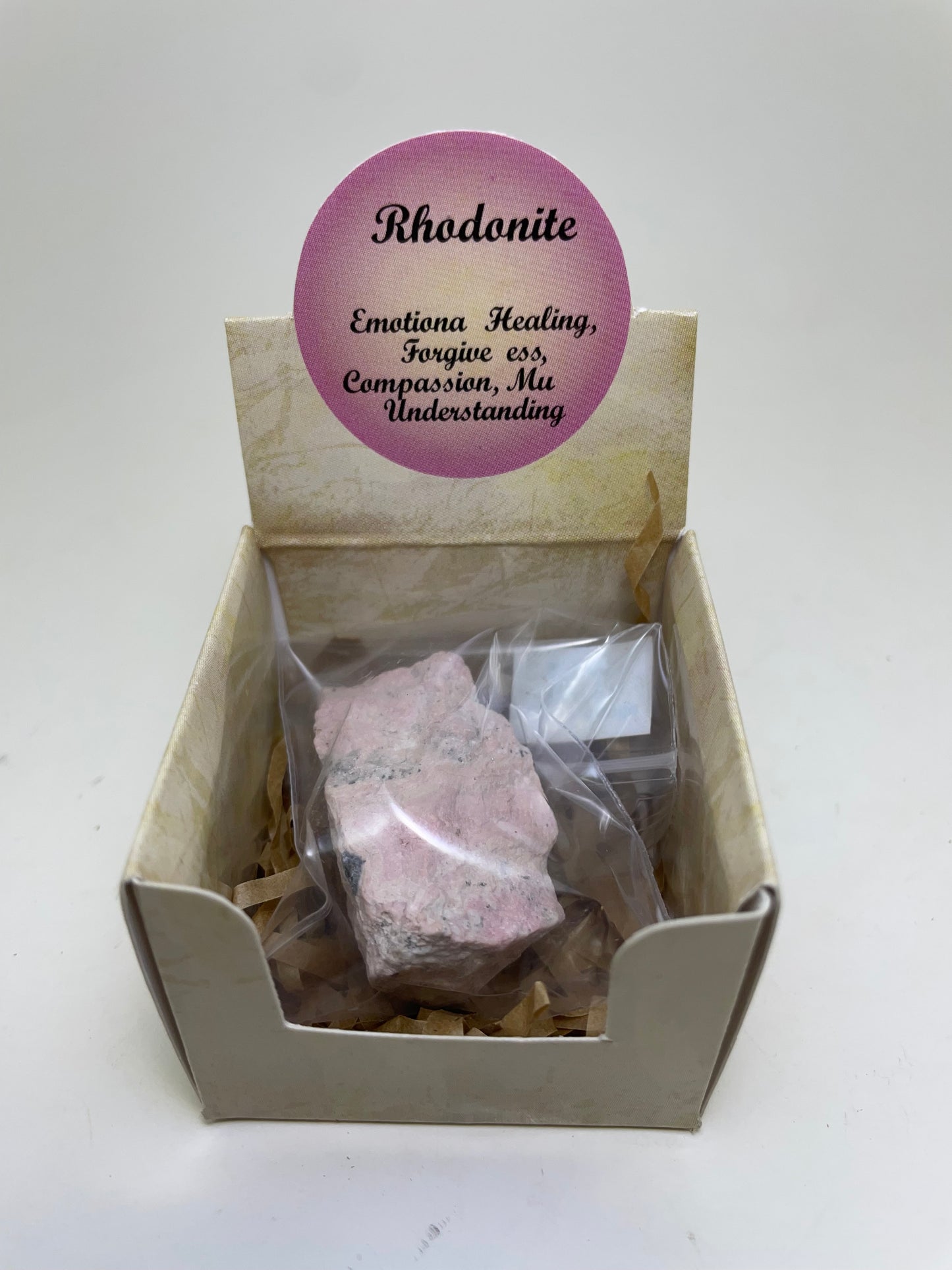 Rough Rhodonite