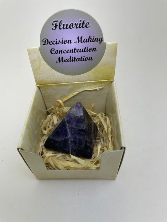 Fluorite Pyramid