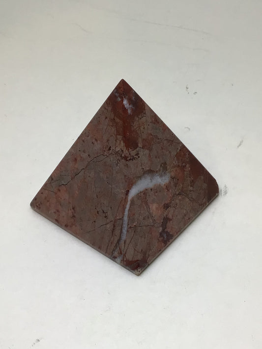 Brecciated Jasper Pyramid