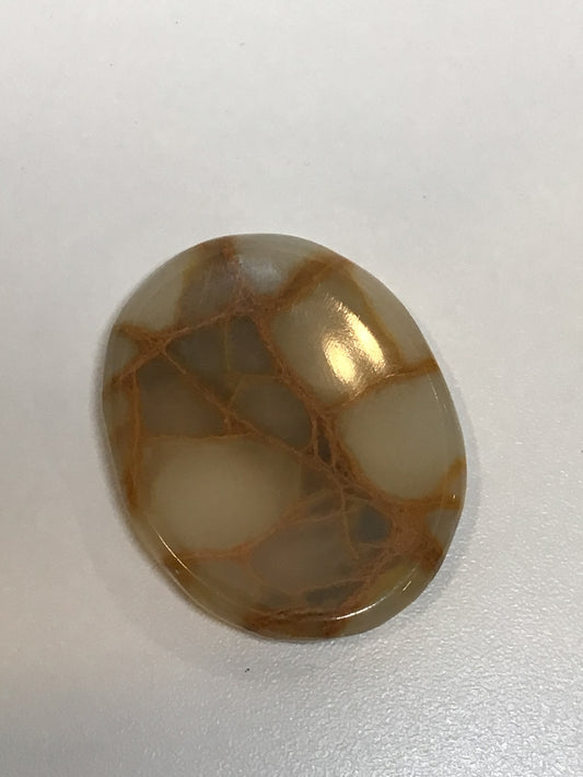 Green Onyx Worry Stone