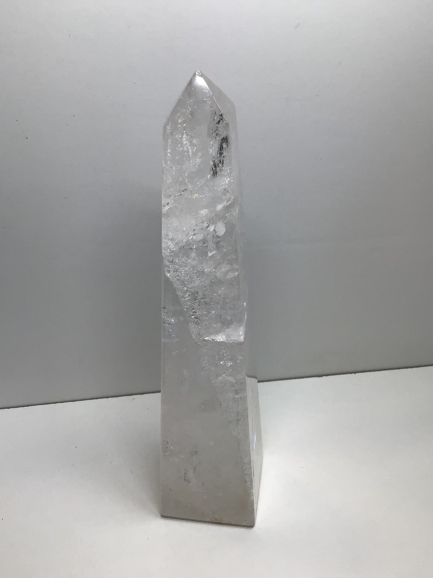 Clear Quartz Obelisk