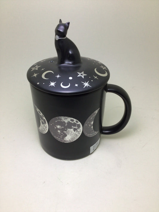 Moon Phase Tourmaline Candle Coffee Mug