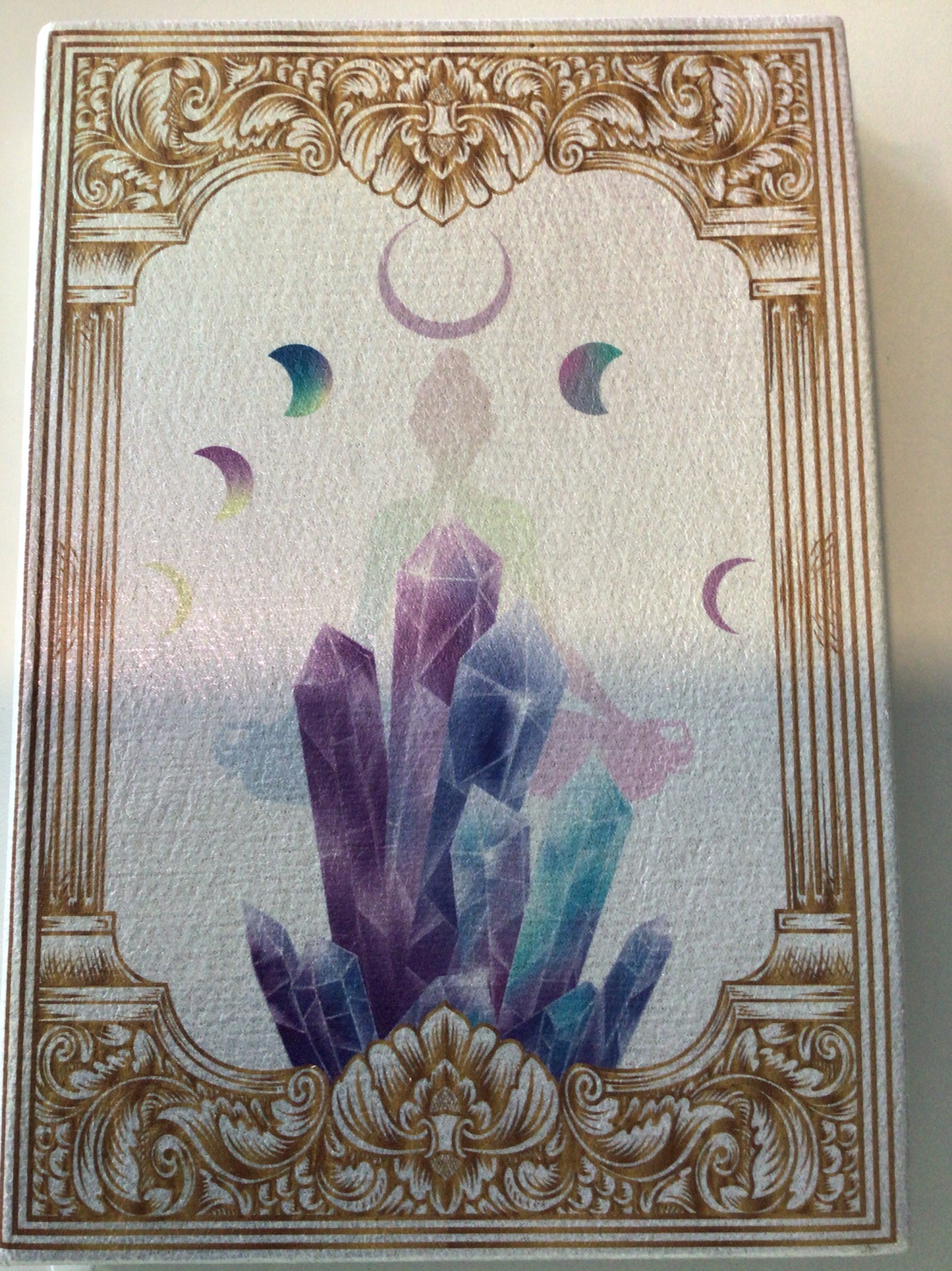 Crystal Leather Journal