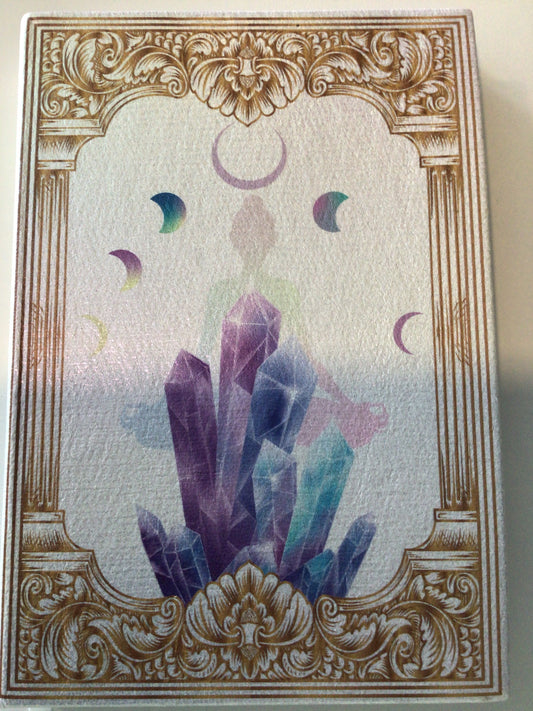 Crystal Leather Journal