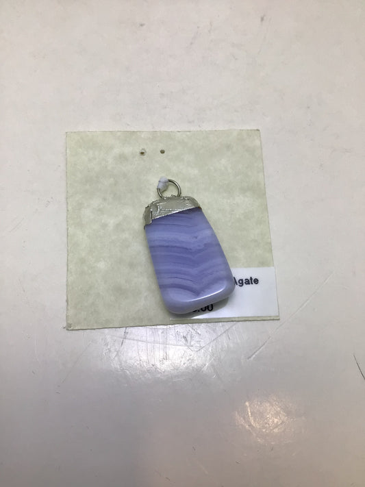 Blue Lace Agate Pendant