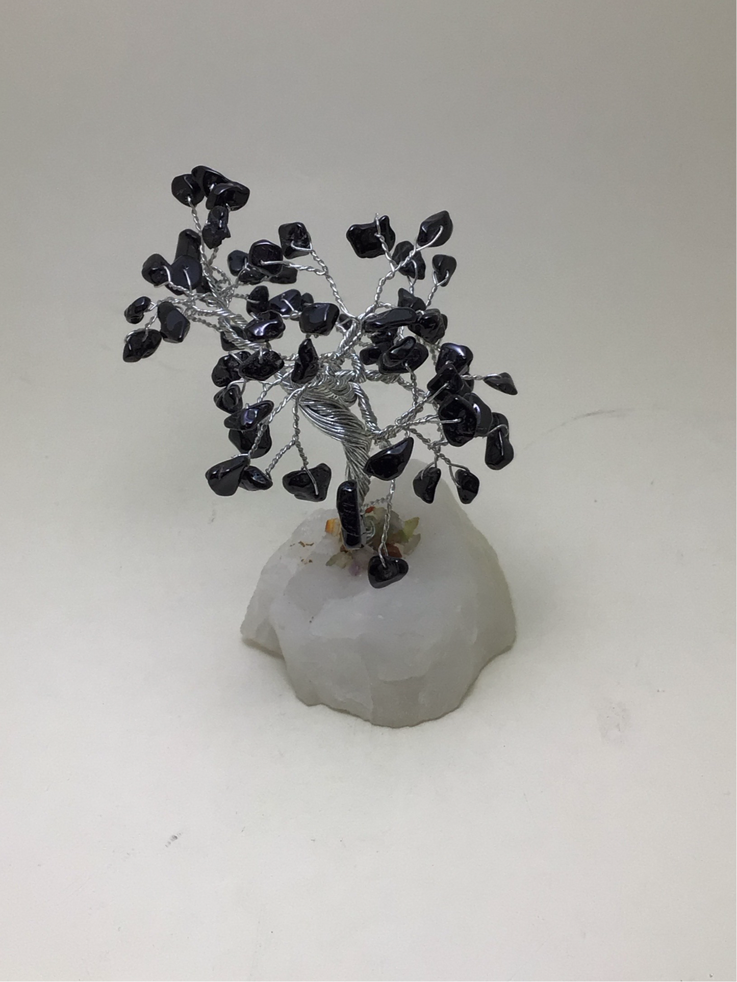 Black Obsidian Gemstone Tree