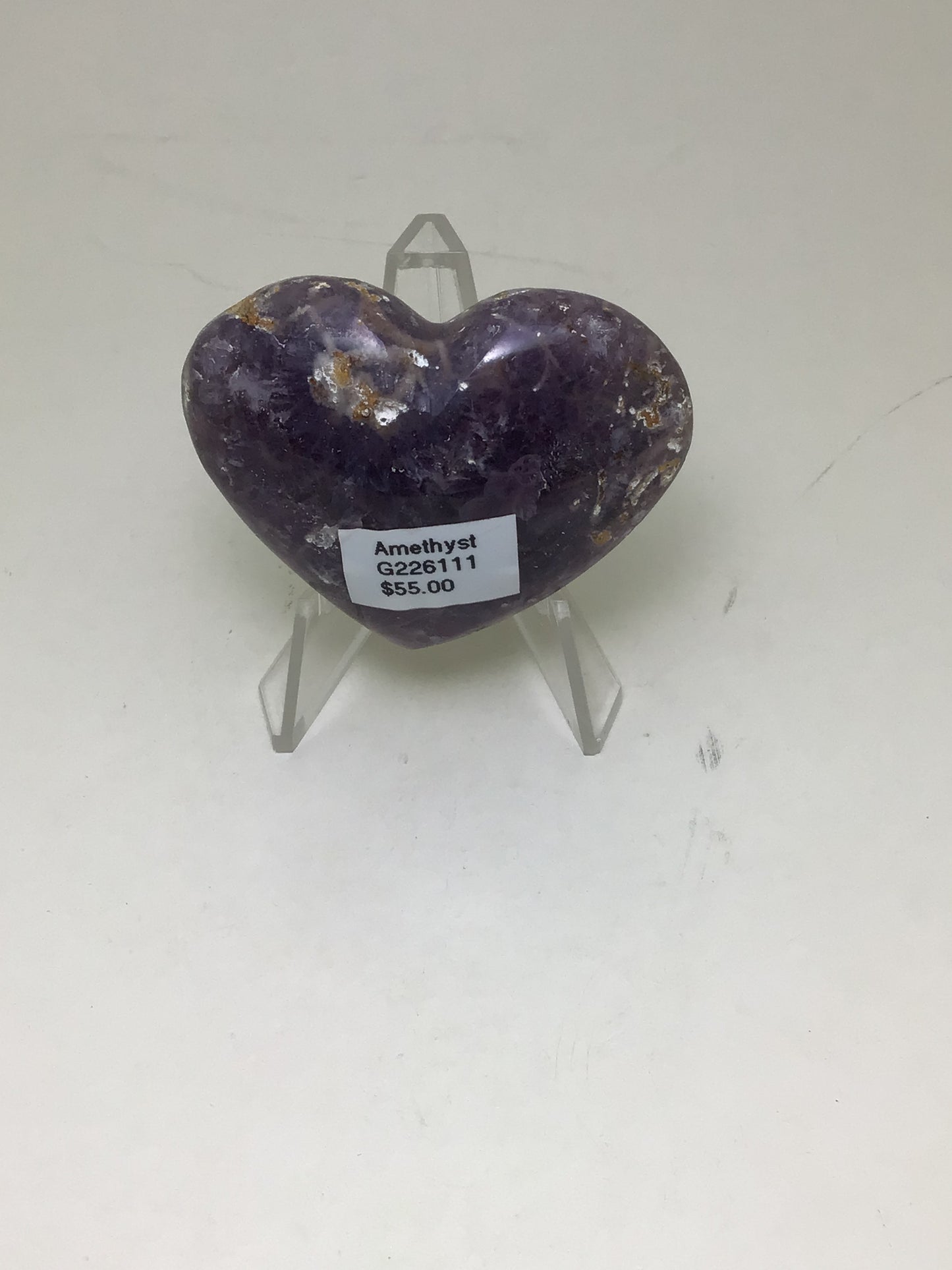 Amethyst Heart