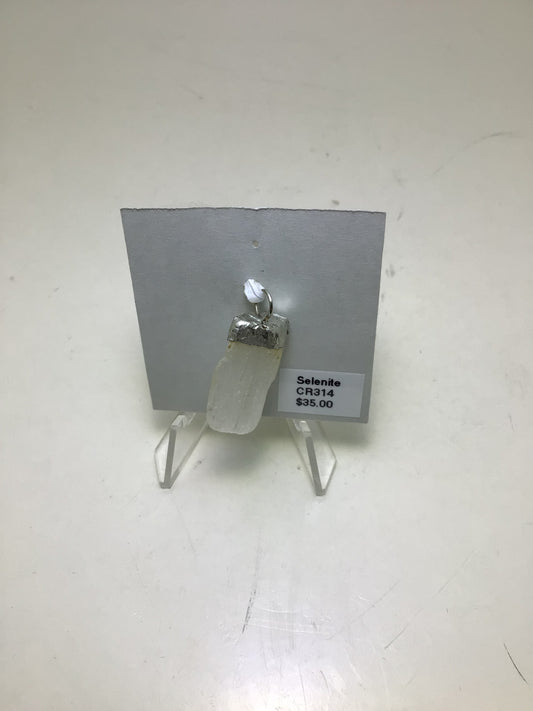 Selenite Pendant
