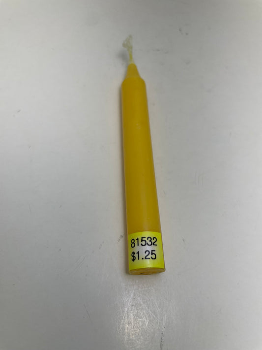 Yellow Mini Ritual Candle