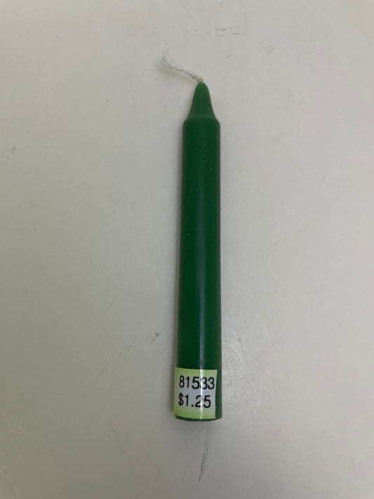 Dark Green Mini Ritual Candle