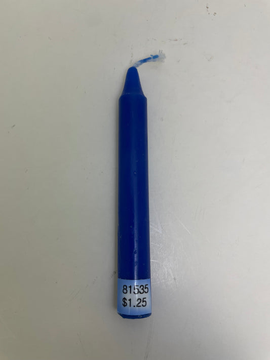 Dark Blue Mini Ritual Candle