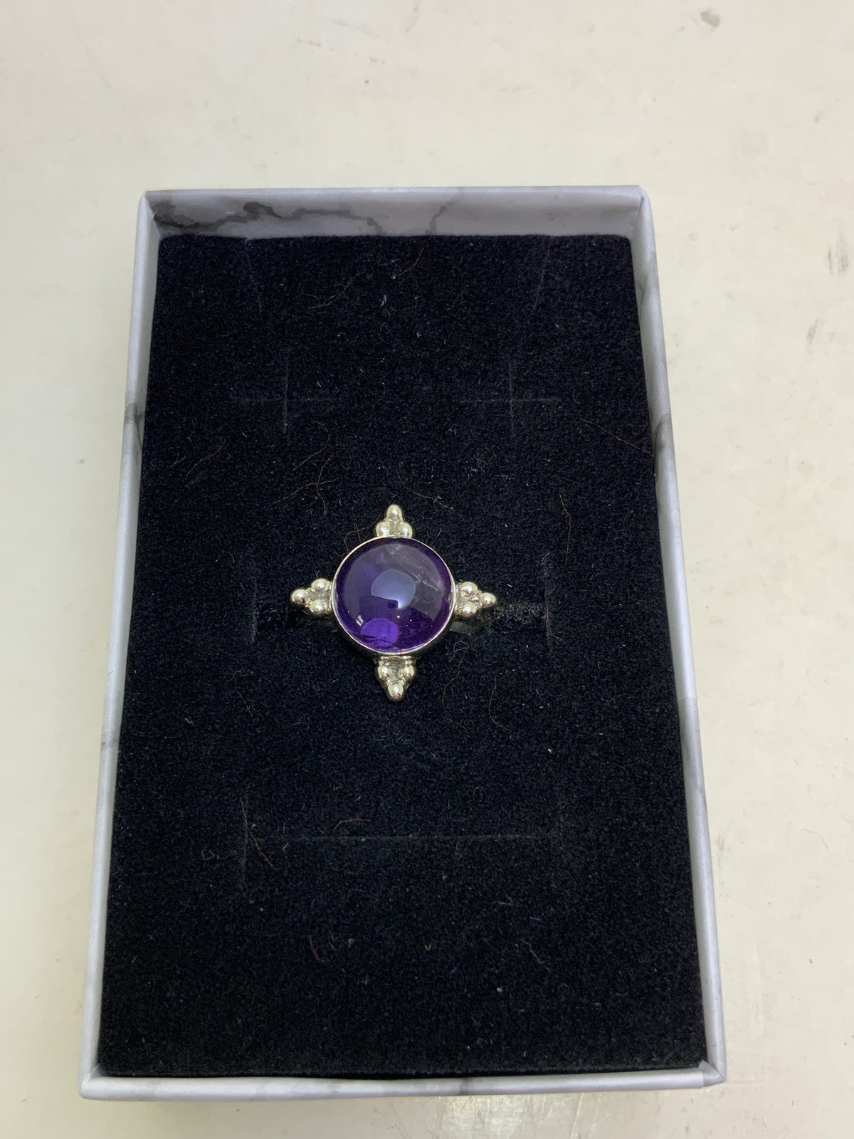 Amethyst Sterling Silver Rings