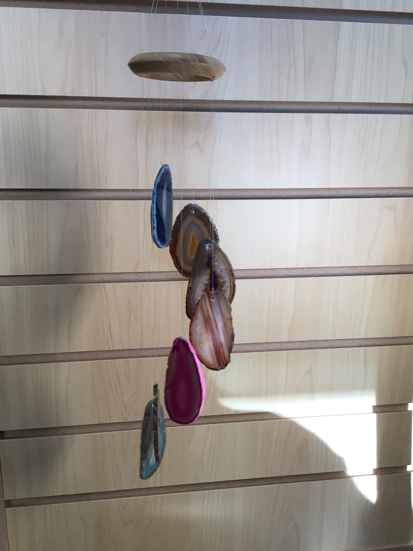 Medium Agate Windchime - Assorted